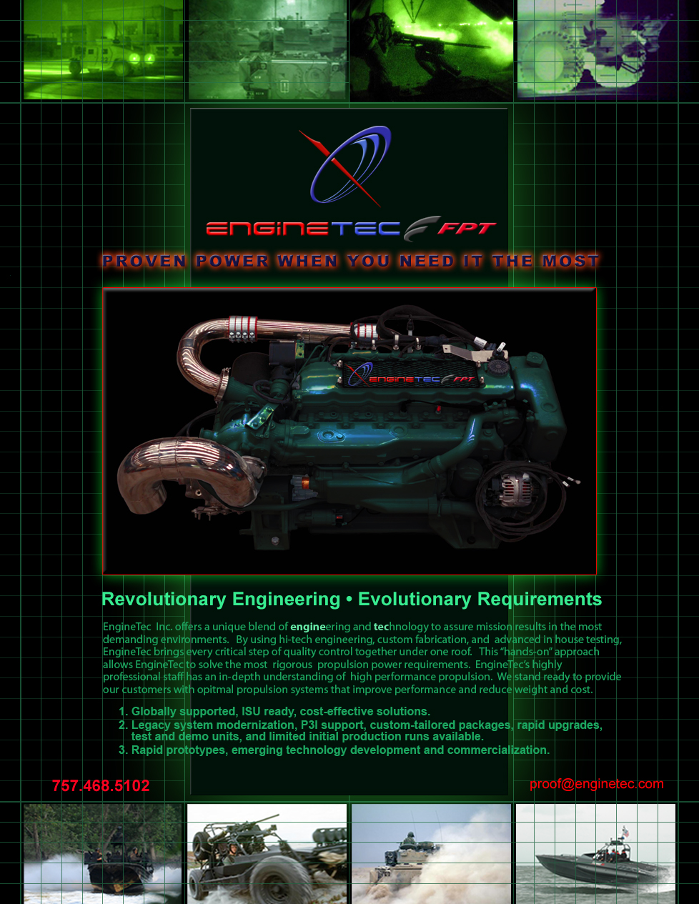 EngineTec Stealth Engine Graphic