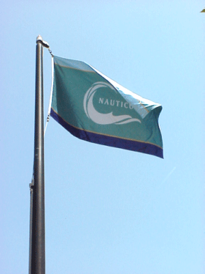 Nauticus building flag design